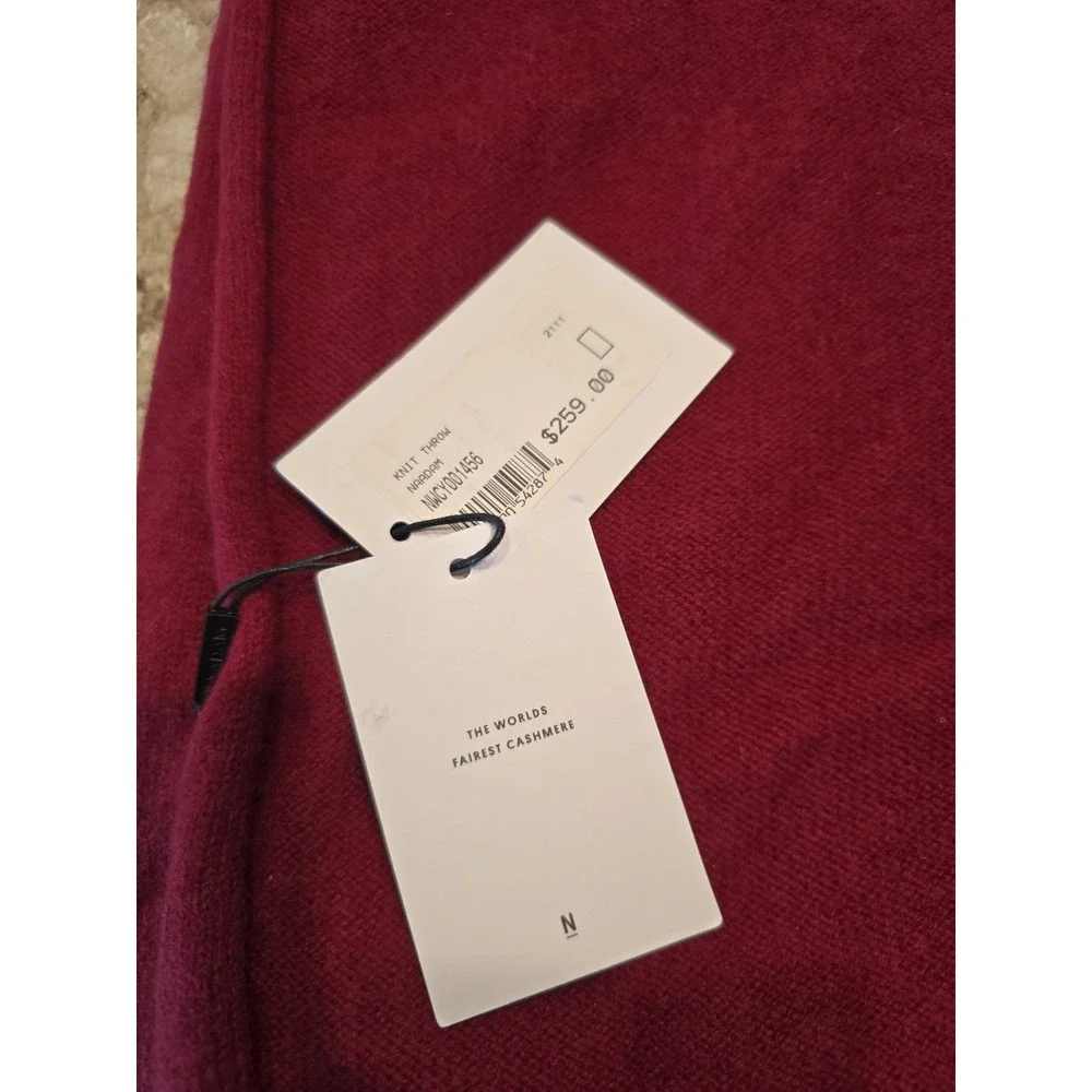 Naadam 100% Cashmere Blanket Or Scarf 80